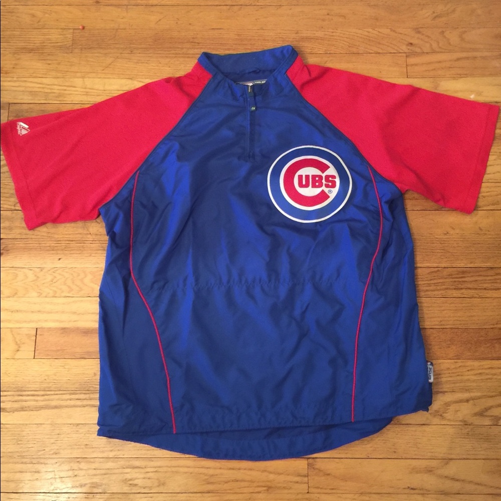 Men’s cubs quarter zip tee
